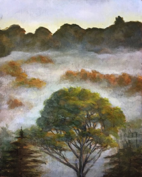 The Mist
8x10in oil on wood $600 The Mist
8x10in oil on wood $600